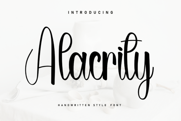 Alacrity: A Font That Reflects Heartfelt Perfection in Design