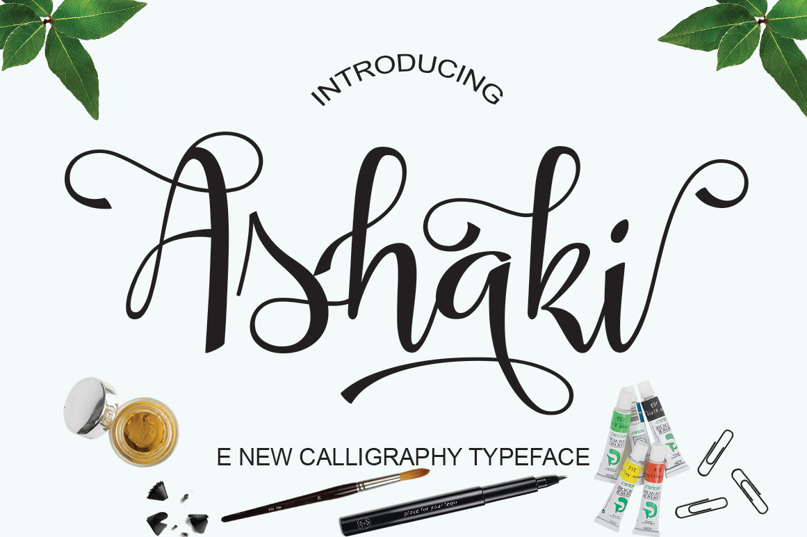 Asyaki: A Stunning Handwritten Font That Brings Warmth and Authenticity to Your Design Projects