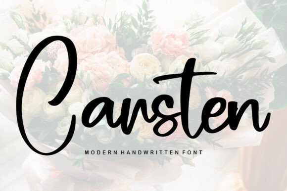 Carsten: A Simple and Friendly Handwritten Font for Every Creative Need