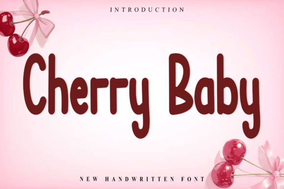 Cherry Baby: A Timeless Script Font for Modern Design
