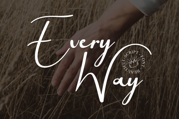 Every Way: A Handwritten Font with Elegant Flow and Timeless Character