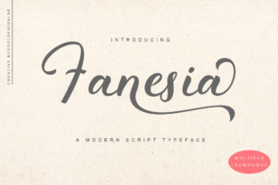 Fanesia: Elegant Handwritten Typography, Thoughtfully Crafted