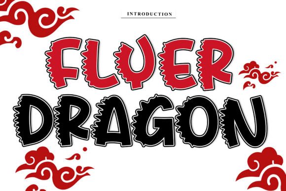 Flyer Dragon: A Timeless Handwritten Font for Creative Expression