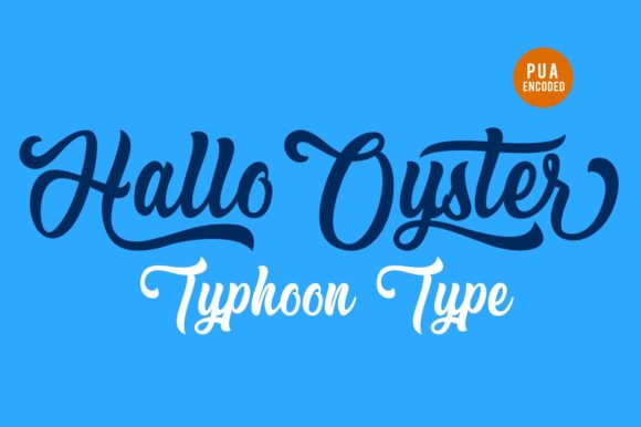 Hallo Oyster: A Unique Handwritten Font That Captures the Spirit of Creativity