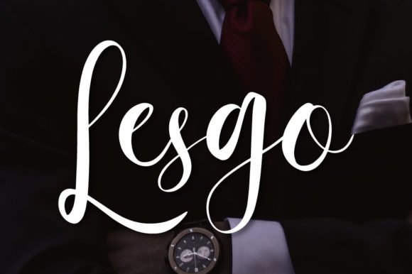 Lesgo: A Handwritten Font That Feels Human