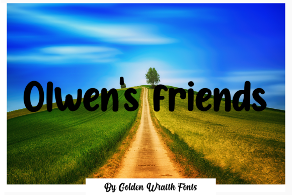Olwen’s Friends: The Handwritten Font That Fits Real Life