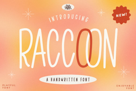 Raccoon Font: The Chalkboard-Inspired Handwritten Typeface That Brings Warmth and Authenticity to Your Designs
