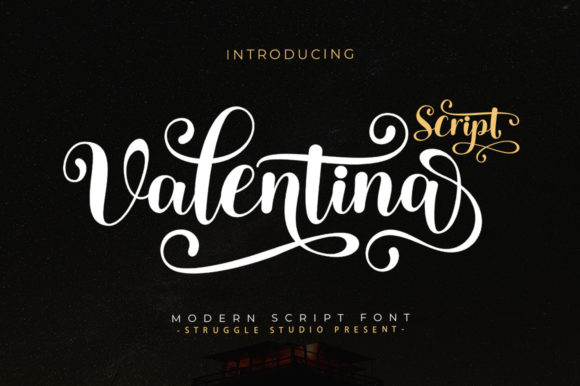 Valentina Script: A Delicate Handwritten Font
