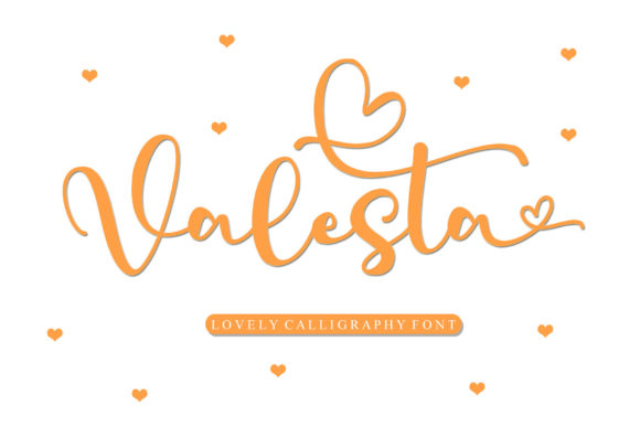 Valesta: A Refined Script Font for Authentic Handwritten Elegance